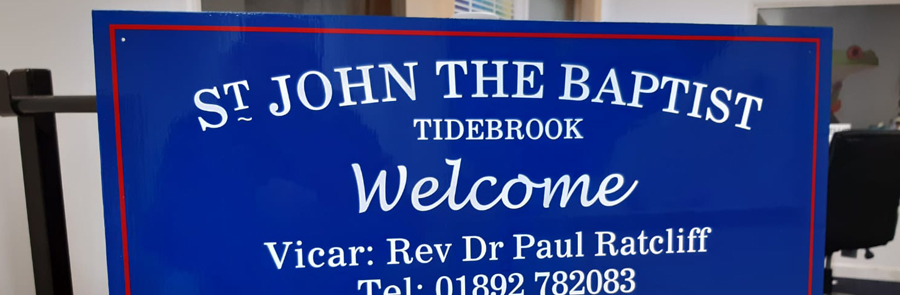 Examples of sign writing of shops and businesses in Tunbridge Wells